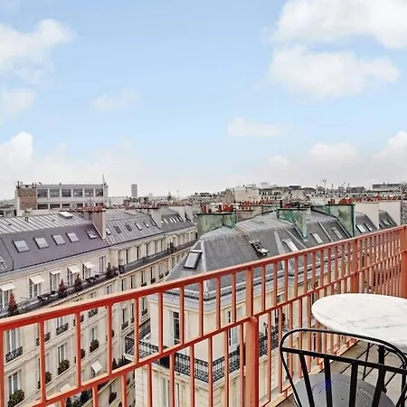 Penthouse Champs élysées, Vue Sur Et La Tour Eiffel Appartamento Parigi